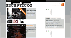 Desktop Screenshot of airsoftescepticos.com