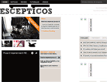 Tablet Screenshot of airsoftescepticos.com